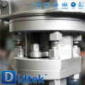Didtek Triple Offset DN250 Stainless Steel Wafer Type Válvula Borboleta